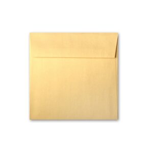 Gold 6.5" Square Flap Envelope