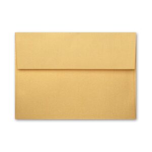 Gold A1 Square Flap Envelope