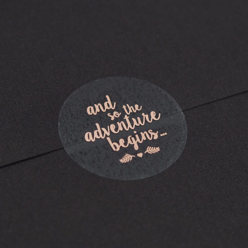 And So The Adventure Begins – Style B And So The Adventure Begins – Style B