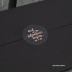 And So The Adventure Begins – Style B And So The Adventure Begins – Style B