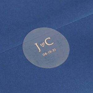 Minimalist Heart Initials