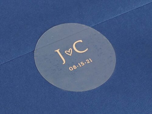 Minimalist Heart Initials