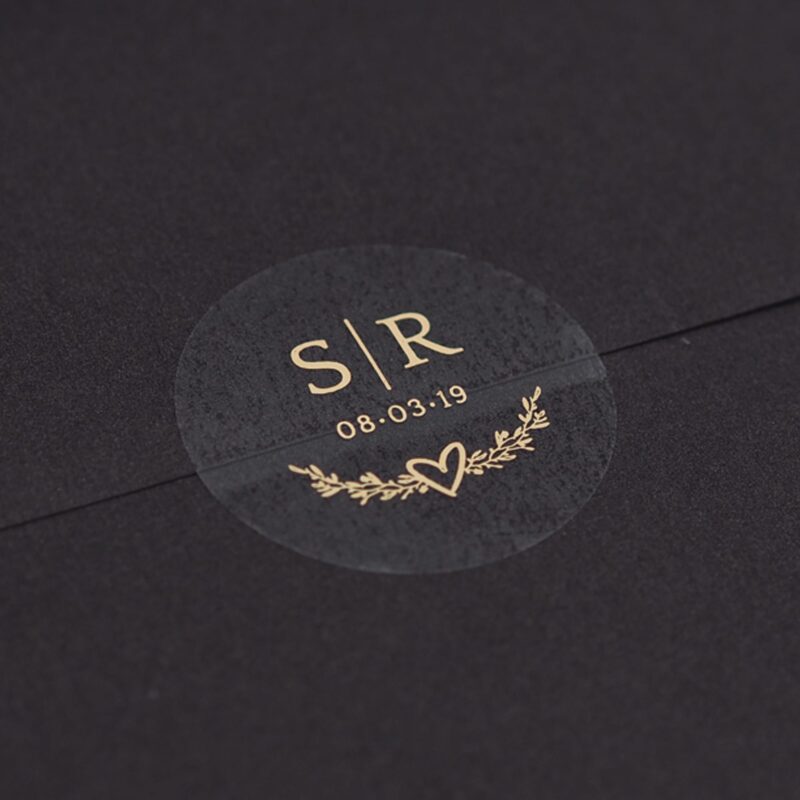 Monogram Wreath Seals
