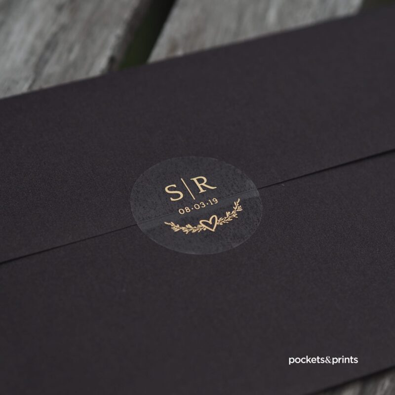 Monogram Wreath Seals