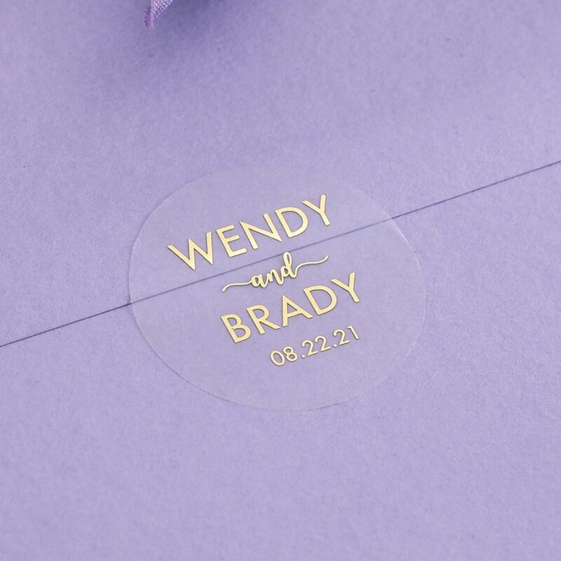 Classy Name & Date Seals Classy Name & Date Seals