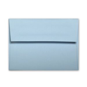 Azure Blue A1 Square Flap Envelope