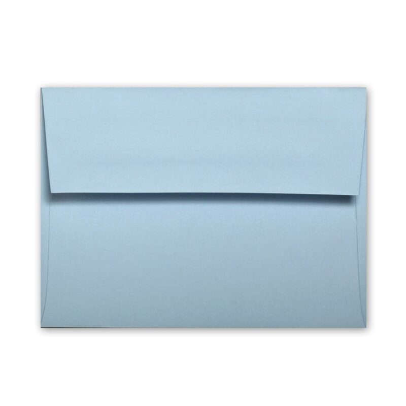 Azure Blue A7 Square Flap Envelope