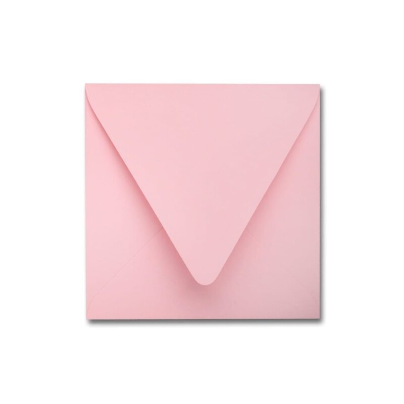Candy Pink 6.5" Square Euroflap Envelope Candy Pink 6.5" Square Euroflap Envelope