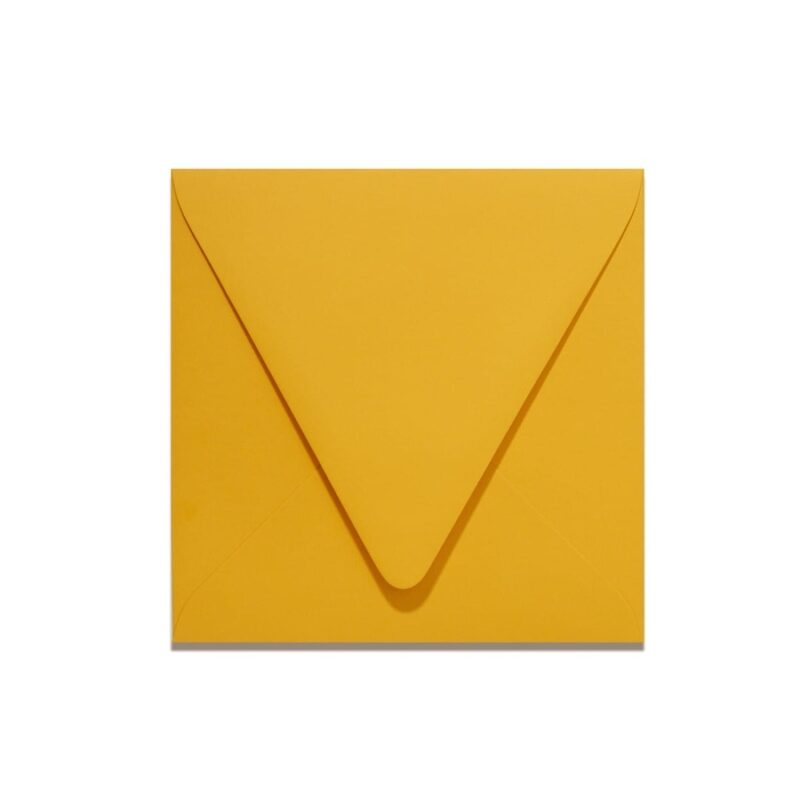 Citrine 6.5" Square Euroflap Envelope Citrine 6.5" Square Euroflap Envelope
