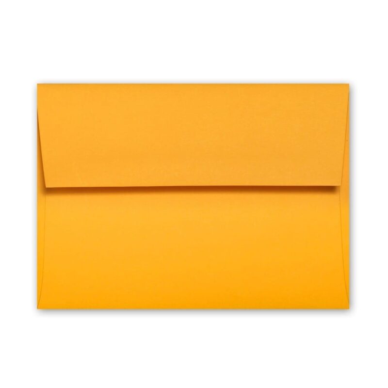 Citrine A7 Square Flap Envelope Citrine A7 Square Flap Envelope