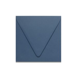 Cobalt 6.5" Square Euroflap Envelope