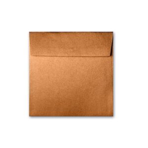 Copper 6.5" Square Flap Envelope