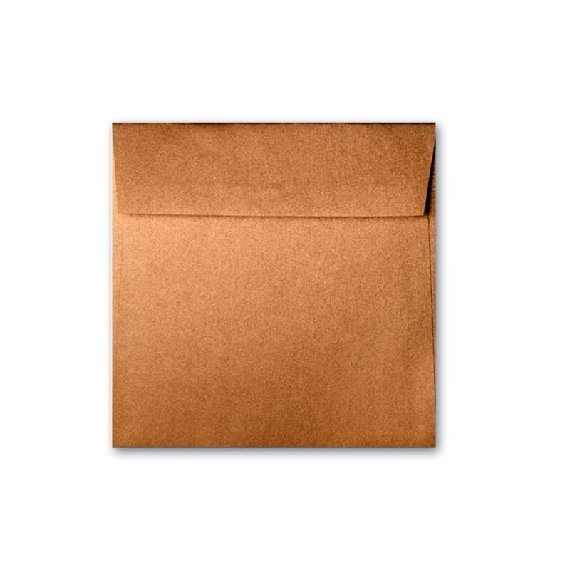 Copper 6.5" Square Flap Envelope