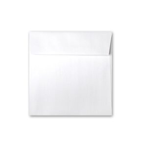 Crystal White 6.5" Square Flap Envelope