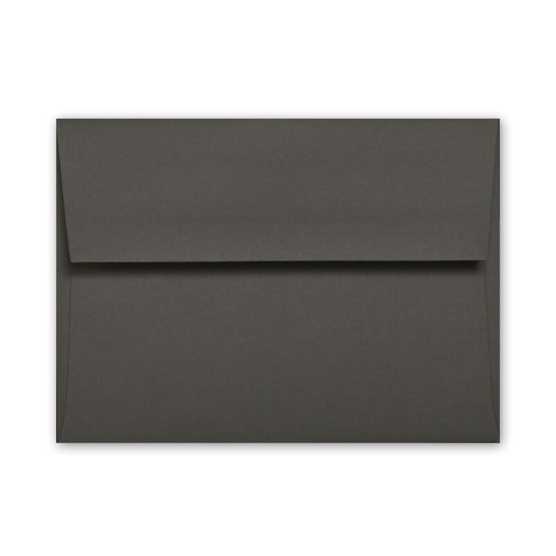 Dark Grey A7 Square Flap Envelope