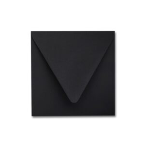 Ebony 6.5" Square Euroflap Envelope