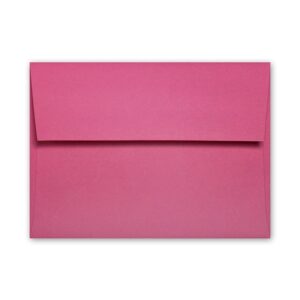 Fuchsia Pink A1 Square Flap Envelope