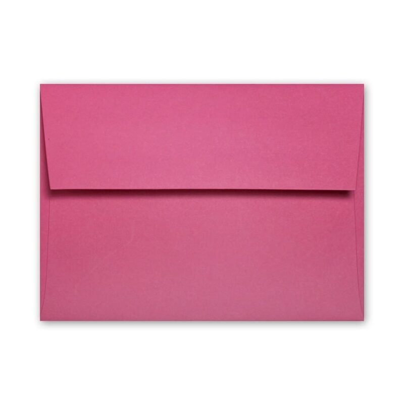 Fuchsia Pink A1 Square Flap Envelope Fuchsia Pink A1 Square Flap Envelope