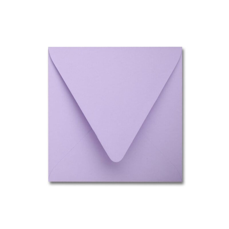 Lavender 6.5" Square Euroflap Envelope Lavender 6.5" Square Euroflap Envelope