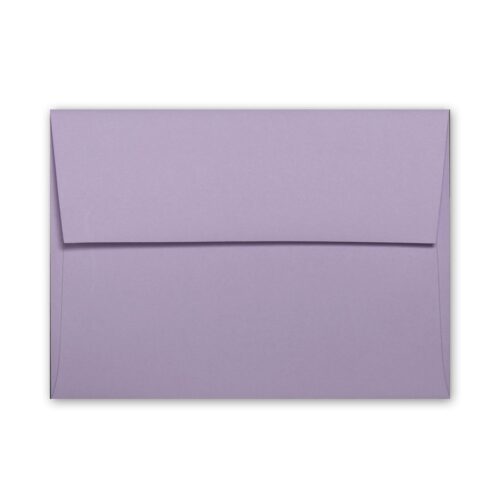 Lavender A7 Square Flap Envelope