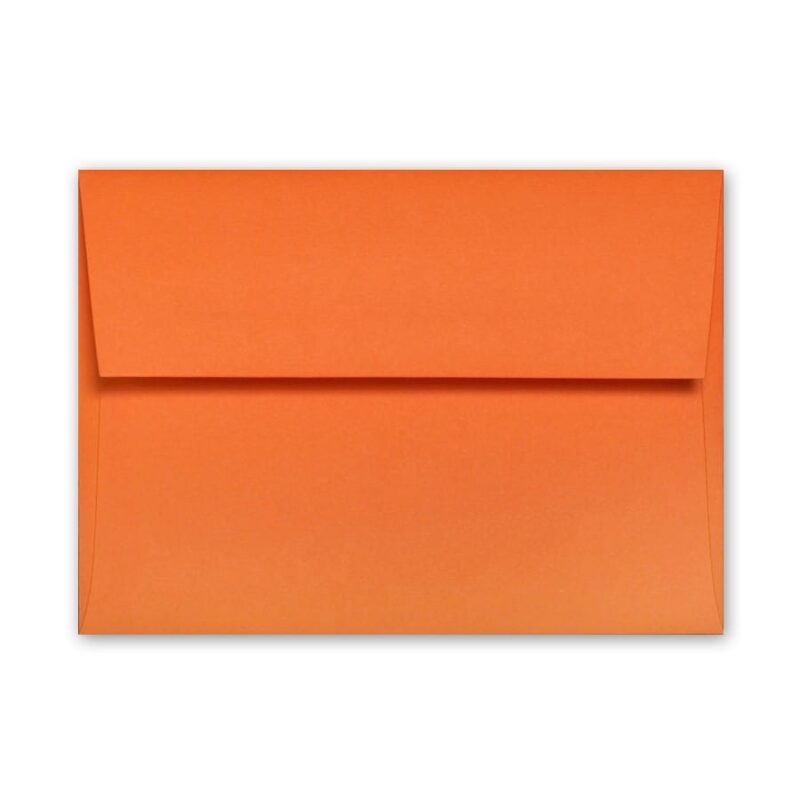 Mandarin A7 Square Flap Envelope Mandarin A7 Square Flap Envelope