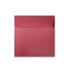 Mars Red 6.5" Square Flap Envelope