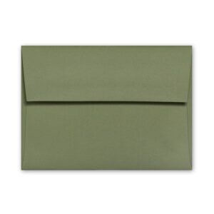 Mid Green A7 Square Flap Envelope