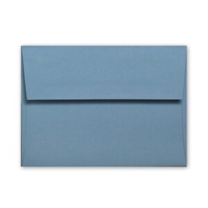 New Blue A7 Square Flap Envelope