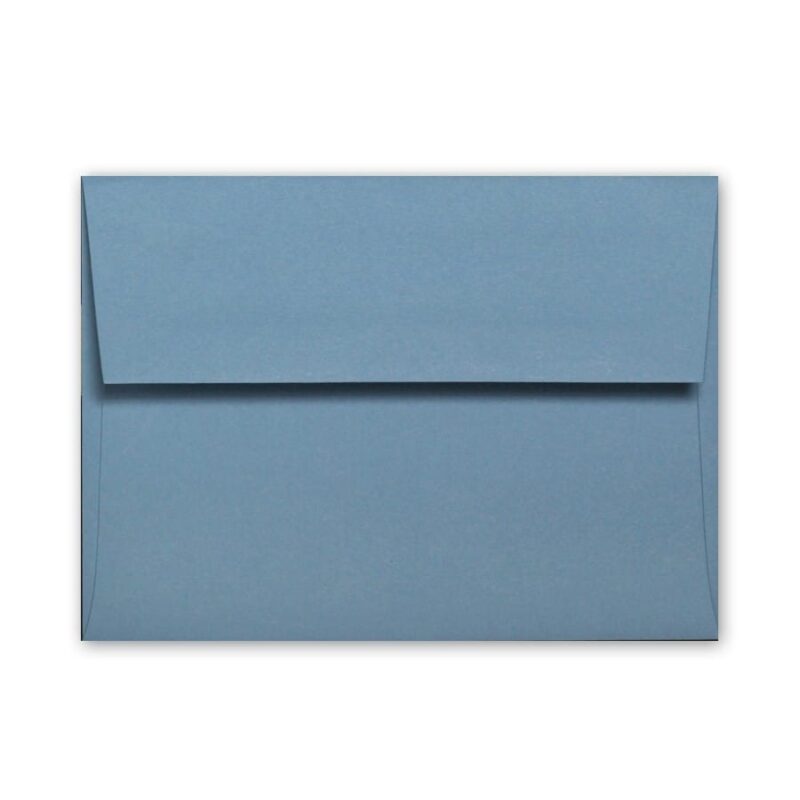 New Blue A7 Square Flap Envelope