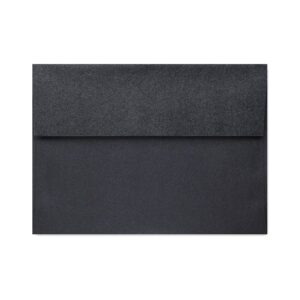 Onyx Black A1 Square Flap Envelope