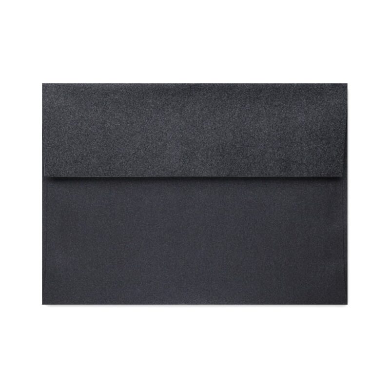 Onyx Black A1 Square Flap Envelope