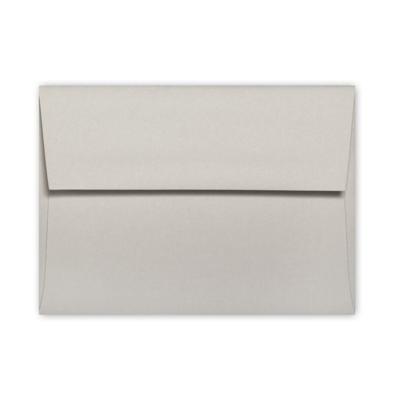 Pale Grey A1 Square Flap Envelope Pale Grey A1 Square Flap Envelope
