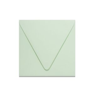 Powder Green 6.5" Square Euroflap Envelope