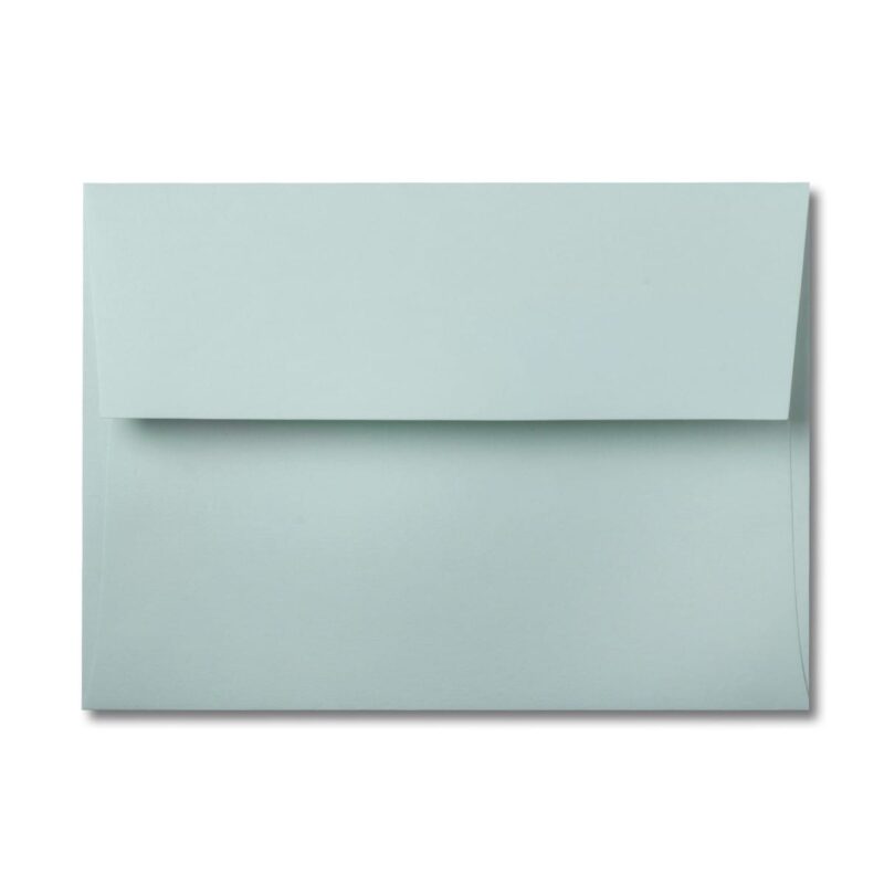 Powder Green A7 Square Flap Envelope Powder Green A7 Square Flap Envelope