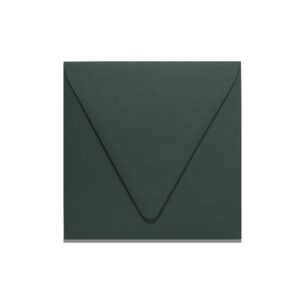 Racing Green 6.5" Square Euroflap Envelope