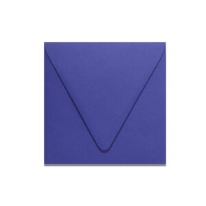 Royal Blue 6.5" Square Euroflap Envelope