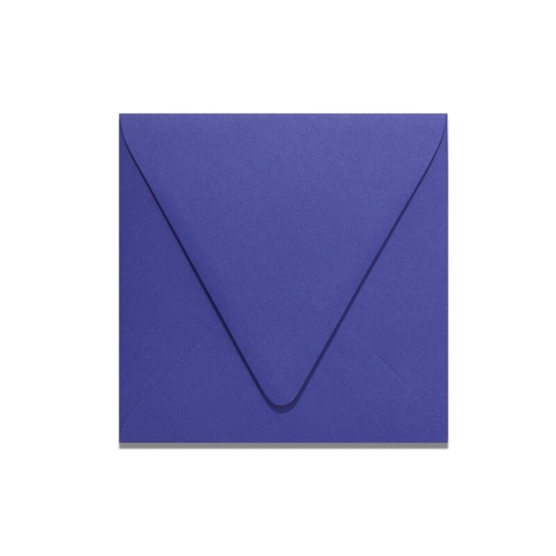 Royal Blue 6.5" Square Euroflap Envelope
