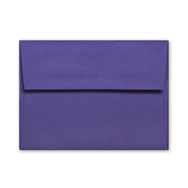Royal Blue A7 Square Flap Envelope