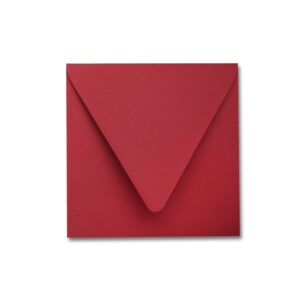 Scarlet 6.5" Square Euroflap Envelope