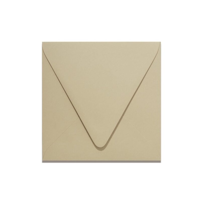 Stone 6.5" Square Euroflap Envelope