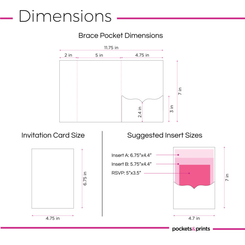Brace – A7 Invitation Pocket