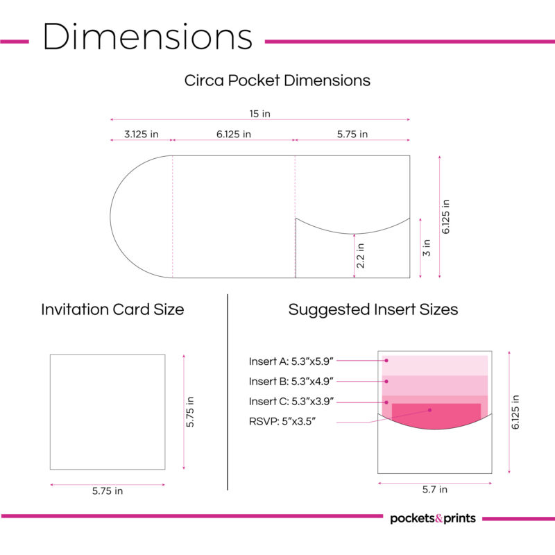 Circa – Square Invitation Pocket