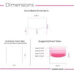 Circa – Square Invitation Sleeve Circa – Square Invitation Sleeve
