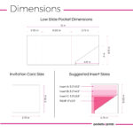 Low Slide – Square Invitation Pocket