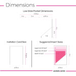 Low Slide – A7 Invitation Pocket