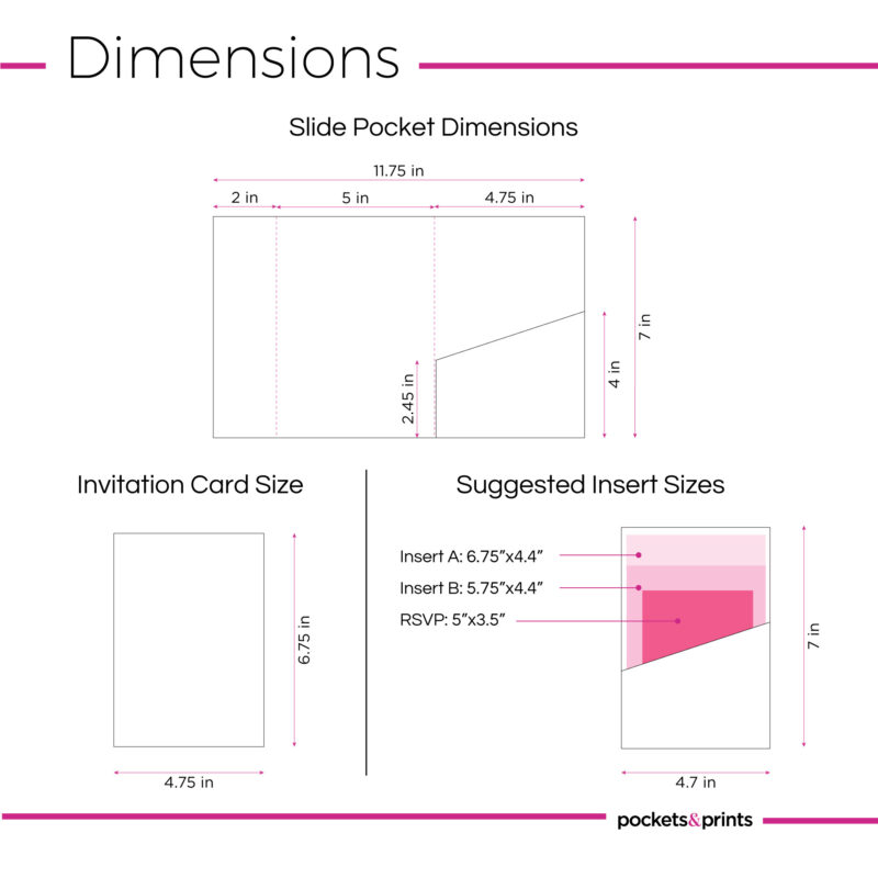 Slide – A7 Invitation Pocket