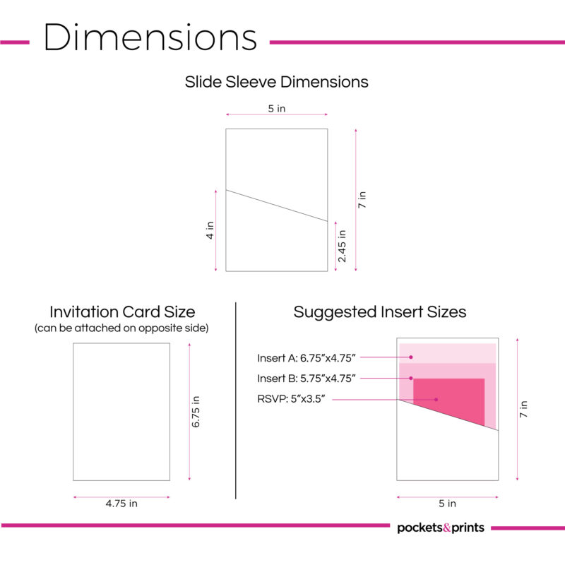 Slide – A7 Invitation Sleeve