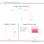 Straight – A7 Invitation Pocket