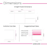 Straight – Square Invitation Pocket