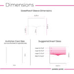 Sweetheart – Square Invitation Sleeve